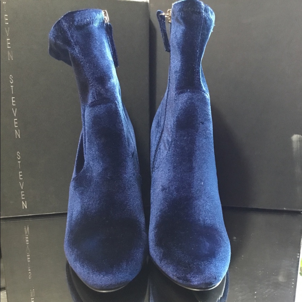 Midnight blue boots